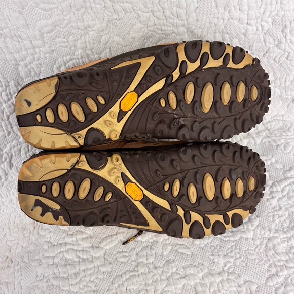 Merrell Chameleon Arc Ventilator Hiking Shoes Tan Lime Sz 8 Women’s - Picture 3 of 11